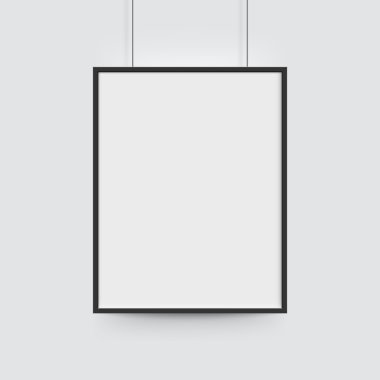 Konu üzerinde asılı fotoğraf için resim çerçevesi