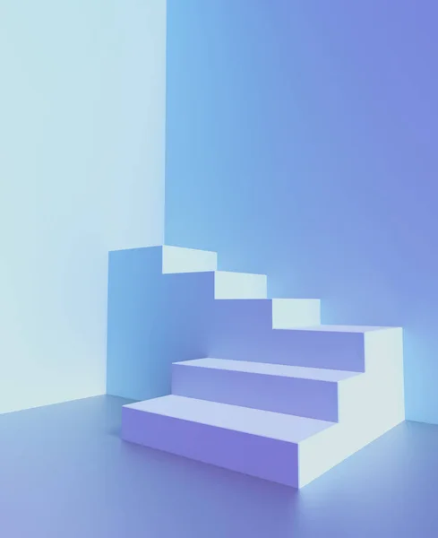 Pódium Lépcső Dobogós Lépcső Létra Háttér Színpadi Létralépcsős Pódiumállvány Termékbemutató — Stock Fotó