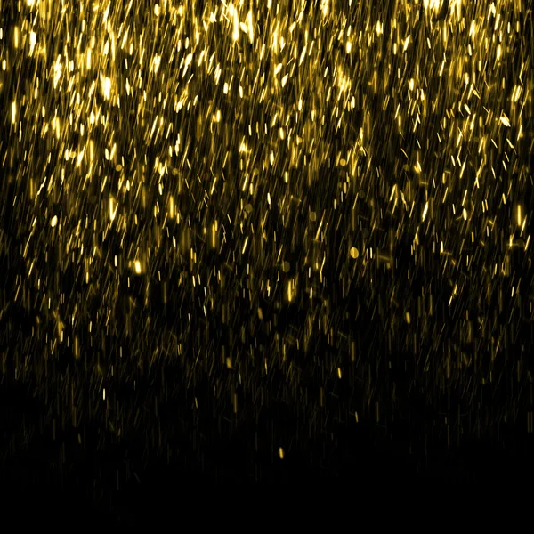 Gold sparkle glitter background.