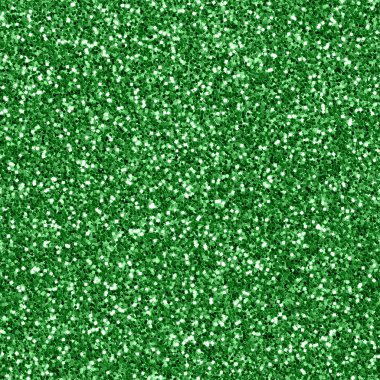 Yeşil glitter arka plan. Sorunsuz doku