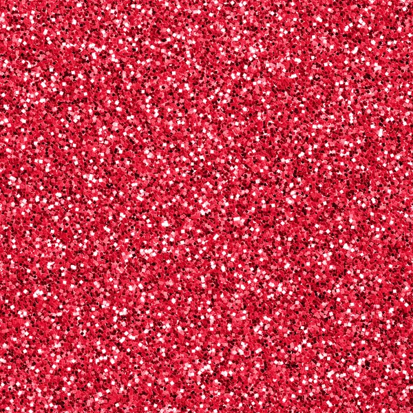 Red glitter background. Seamless texture — Stock Photo, Image