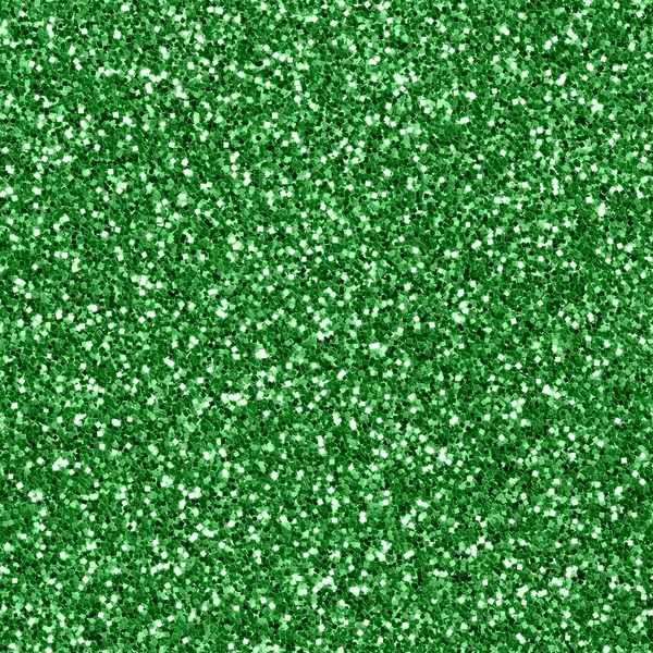 Green glitter background. Seamless texture — Stock Photo, Image