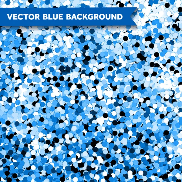 Vektor blau glitzernden Hintergrund — Stockvektor
