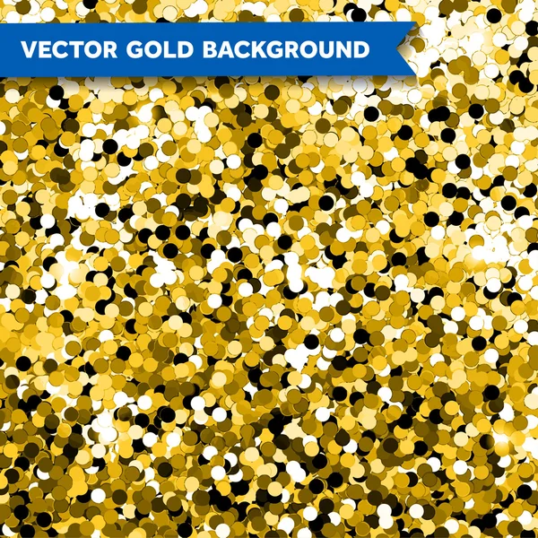 Vector de oro brillante fondo — Vector de stock