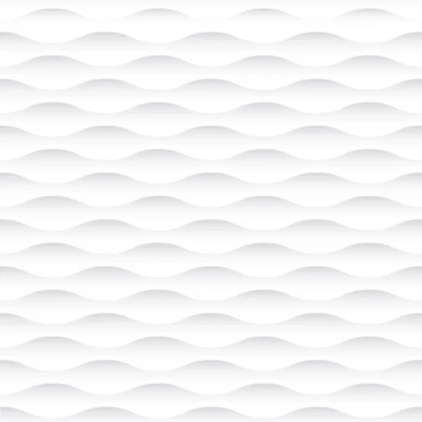Λευκό ομαλή υφή. κυματιστή φόντο. εσωτερικών τοιχωμάτων διακόσμηση — Διανυσματικό Αρχείο