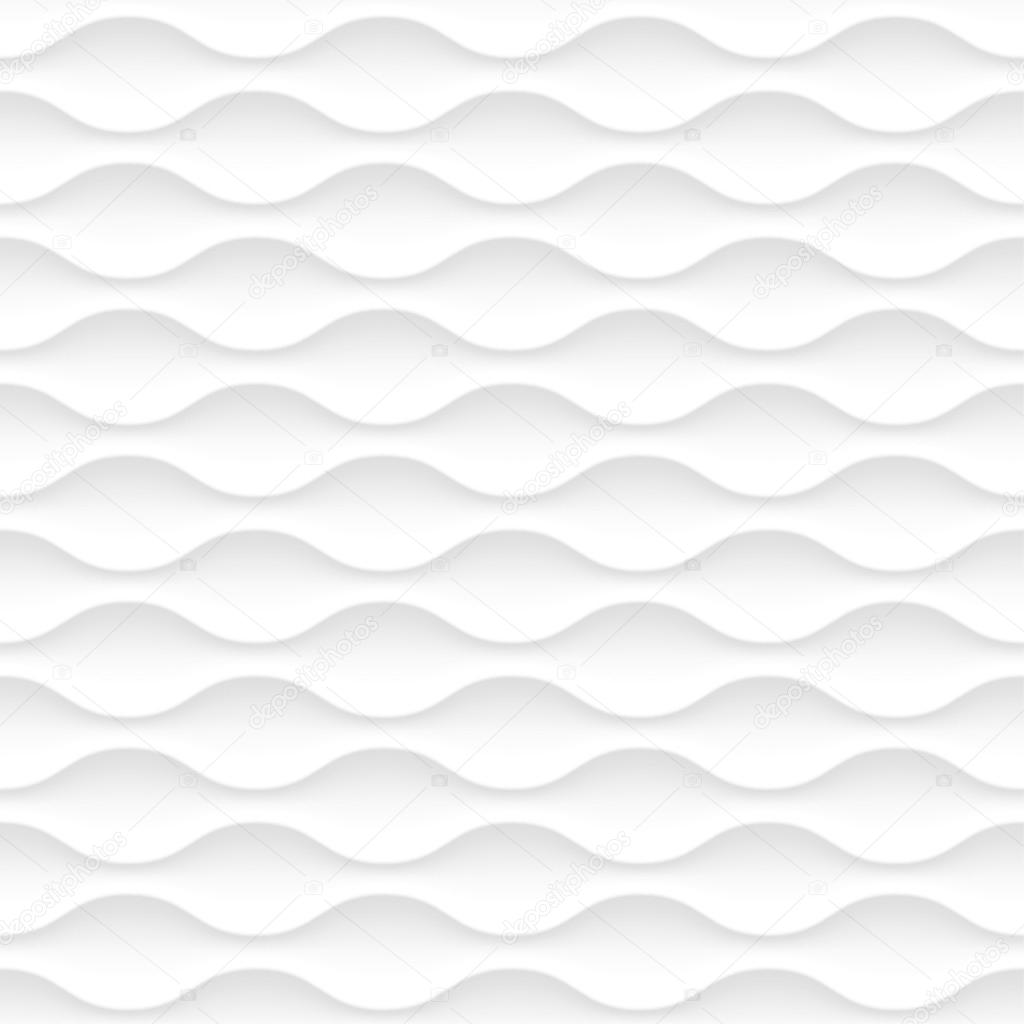 abstract waves white background seamless vector