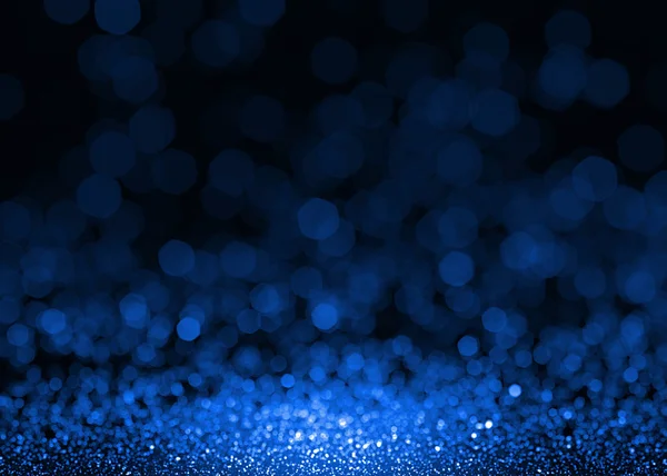 Blue sparkle glitter abstract background. — Stock Photo, Image