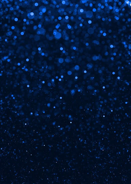 Blue sparkle glitter abstract background. — Stock Photo, Image