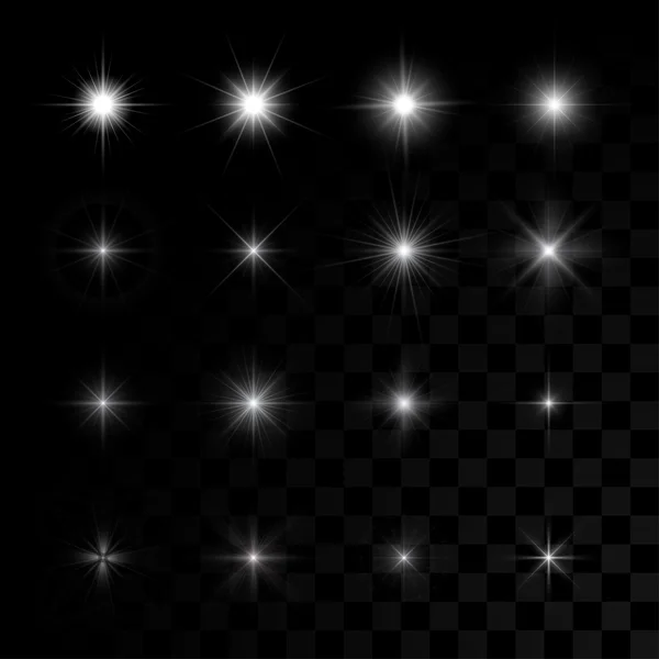 Vektör parlayan yıldız kümesini kıvılcım