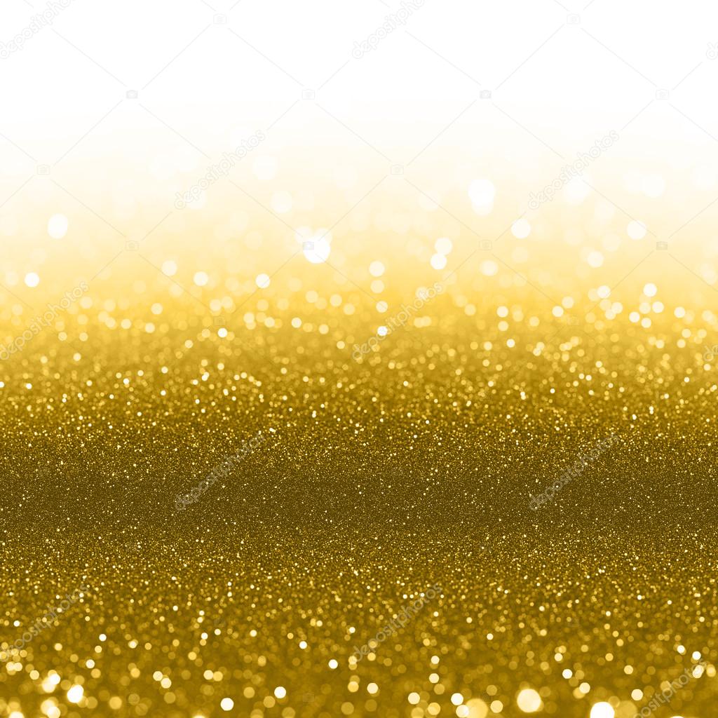 Gold glittering sparks background