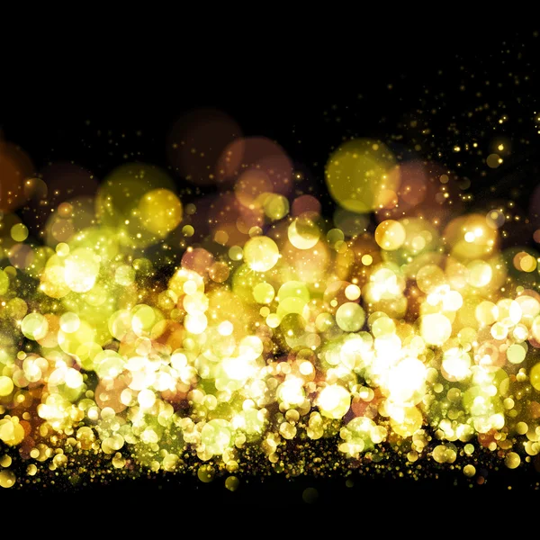 Oro glitter bokeh sfondo — Foto Stock