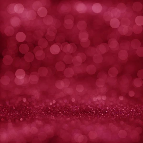 Sfondo glitter festivo rosa con luci sfocate — Foto Stock