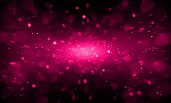 Ufuk kırmızı pırıltılı glitter ışıklar arka plan