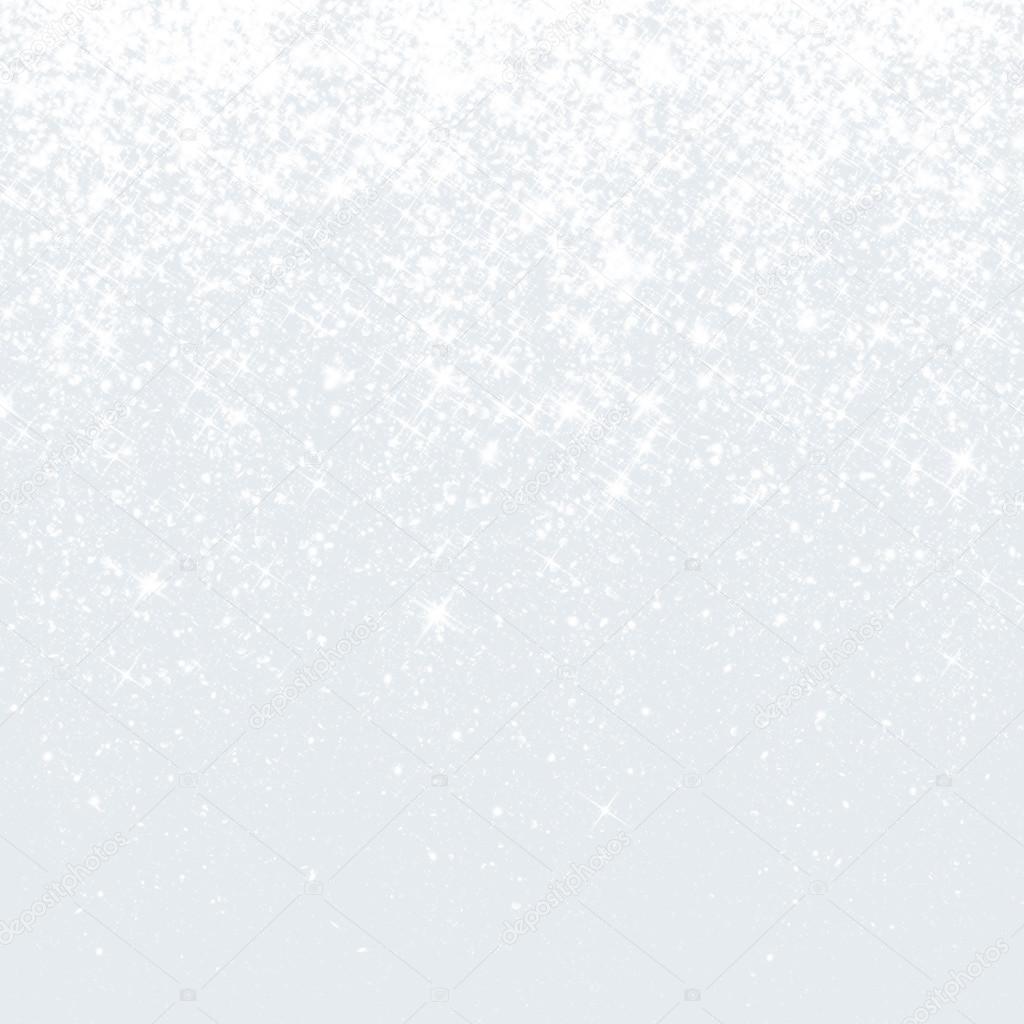 White sparkling texture of snowflakes