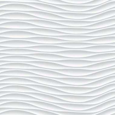 Beyaz sorunsuz doku. Dalgalı arka plan