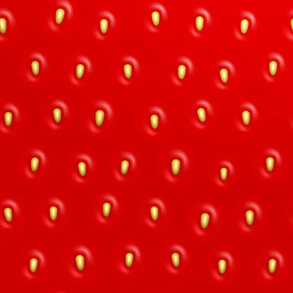 Sans couture fraise texture fond — Image vectorielle