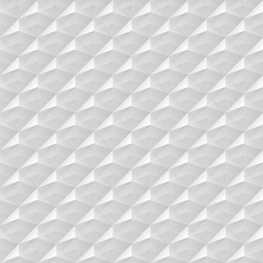 Beyaz gri kesintisiz geometrik doku