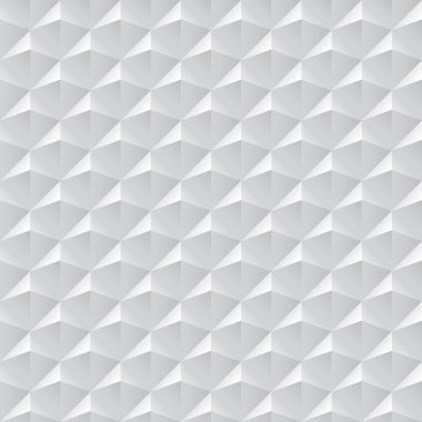 Beyaz kesintisiz geometrik doku