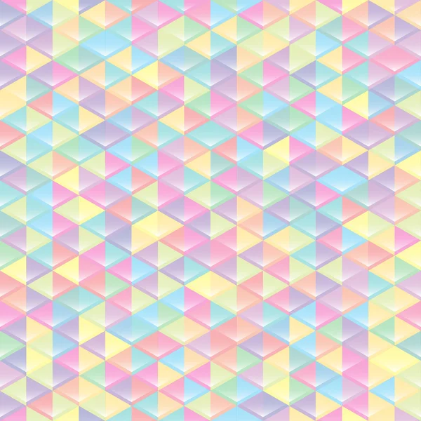 色のシームレスな幾何学的なテクスチャー — ストックベクタ