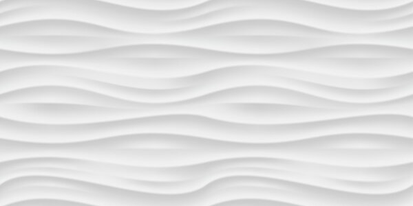 White wavy panel seamless texture background.