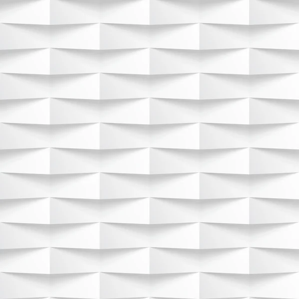 Weiße wellige Panel nahtlose Textur Hintergrund. — Stockvektor