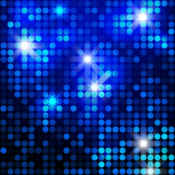 Fondo de brillo brillante azul . — Vector de stock