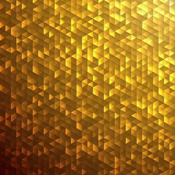 Or jaune scintillant lamina sequins motif mosaïque . — Image vectorielle