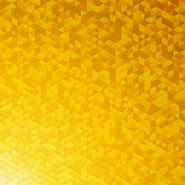 Κίτρινο ακτινοβολώντας έλασμα πούλιες χρυσό μωσαϊκό μοτίβο. — Διανυσματικό Αρχείο