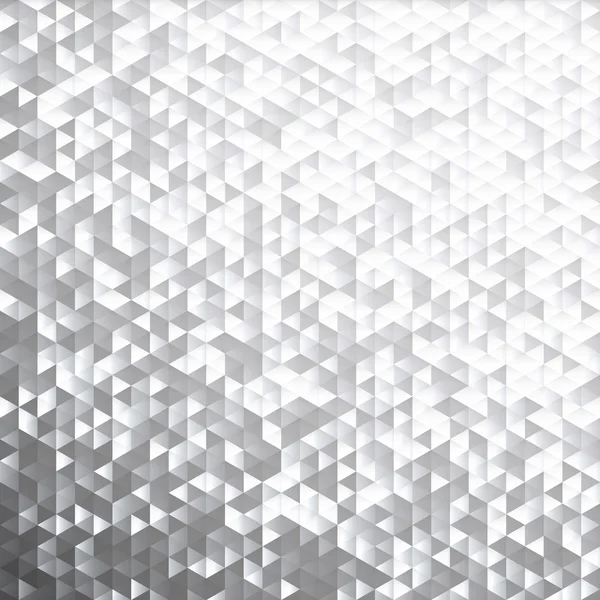 Silver gray glittering lamina sequins mosaic pattern. — Stock Vector