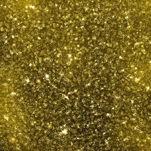 Golden glittering fractals background — Stock Photo, Image