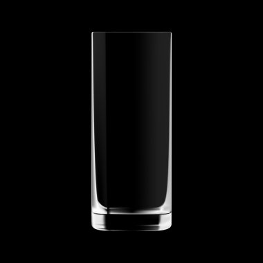 Boş highball cam bardak