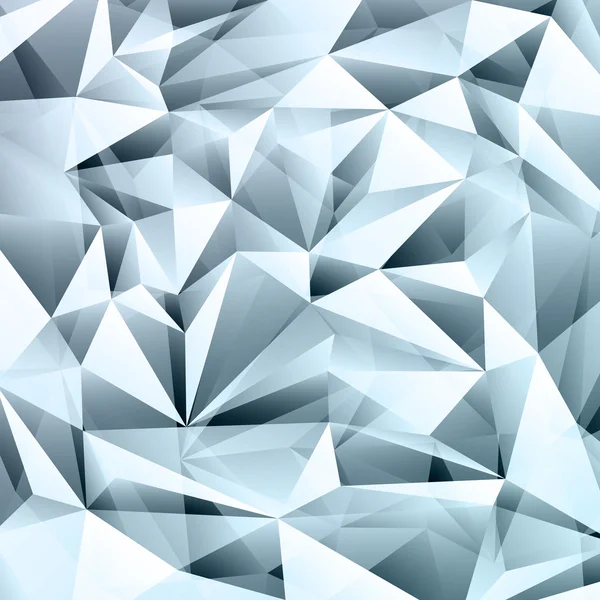 Texture di cristallo astratto blu — Vettoriale Stock
