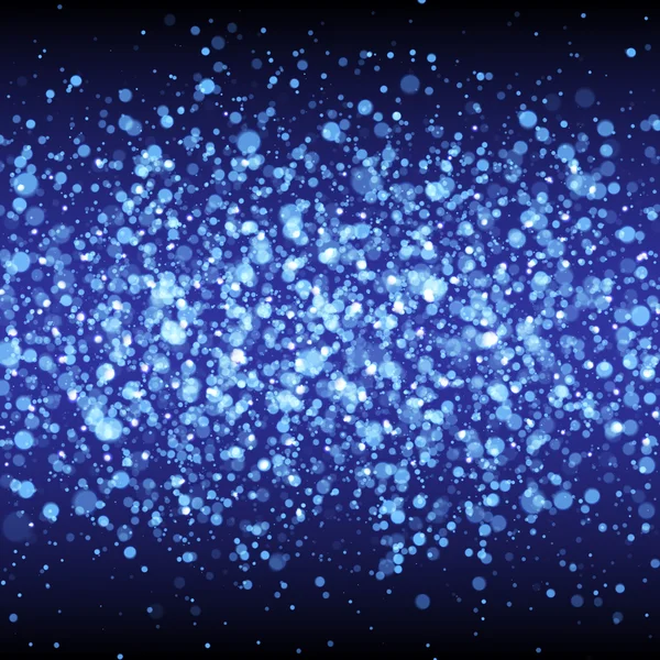 Fondo azul brillante de polvo de estrellas . — Vector de stock