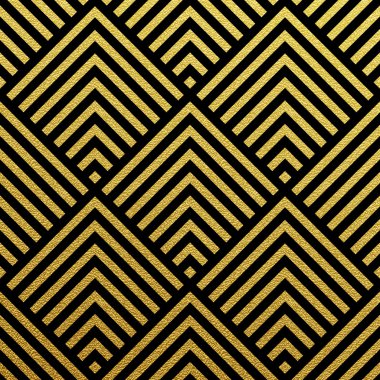 Vektör geometrik altın desen