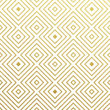 Vektör geometrik altın desen