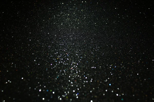 Black glitter background