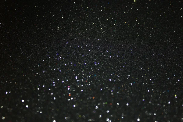 Preto Glitter fundo — Fotografia de Stock