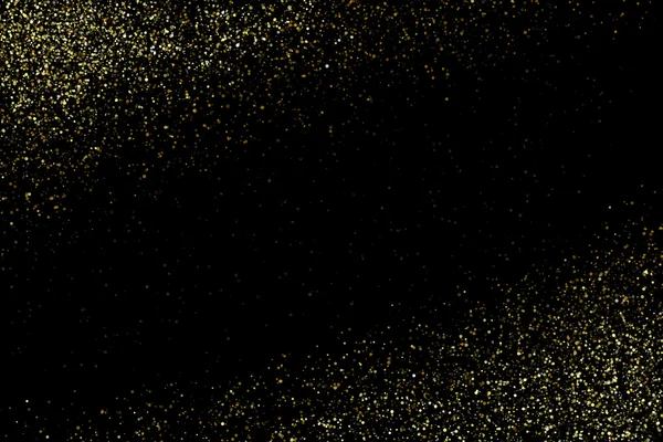 Vector goud glinsterende sparkle stardust achtergrond — Stockvector