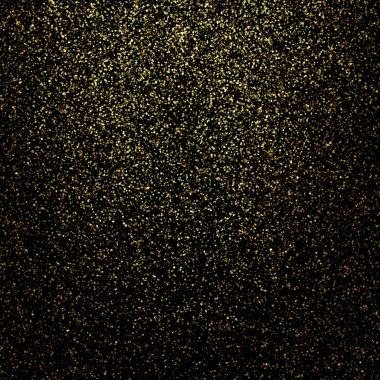 Altın ışıltılı pırıltılı stardust arka plan vektör