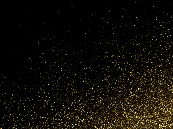 Vector oro brillante brillo stardust fondo — Vector de stock