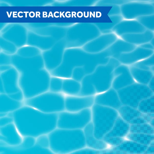 Vector bajo el agua fondo de luz . — Vector de stock