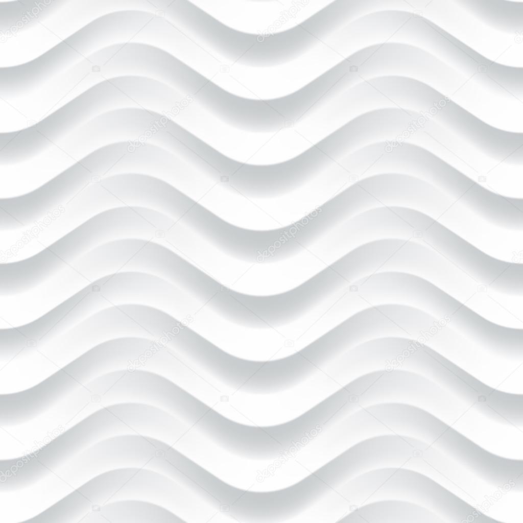 White seamless background panel with wavy texture