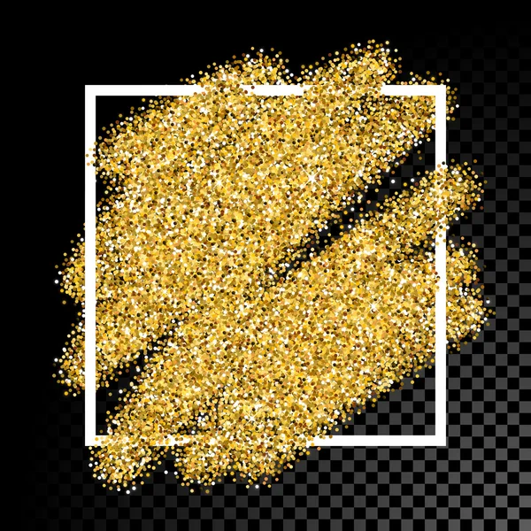 Vetor ouro brilho partículas textura — Vetor de Stock