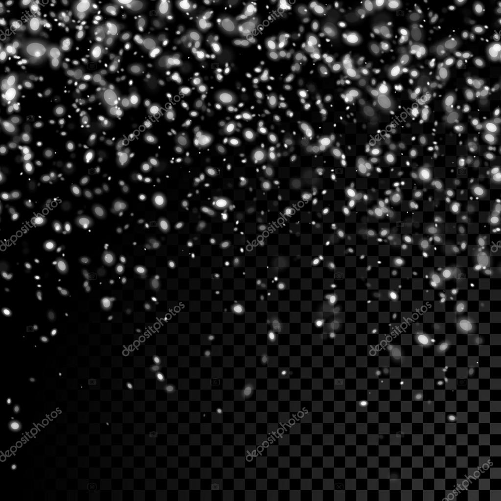 Vector Falling Snow On Seamless Transparent Background Stock Vector C Ronedale 95575972 Vector Falling Snow On Seamless Transparent Background Stock Vector C Ronedale 95575972