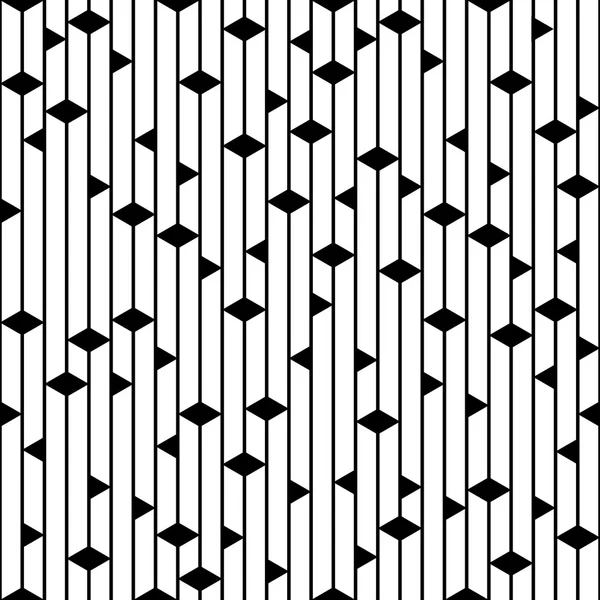 幾何学的なシームレスなストライプ パターンのベクトルの背景. — ストックベクタ