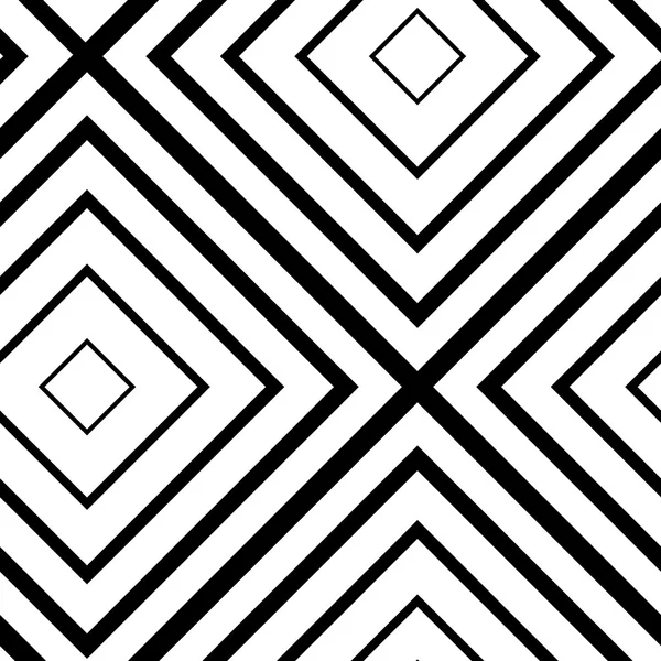 シームレスな菱形の幾何学的なパターンのベクトルの背景. — ストックベクタ