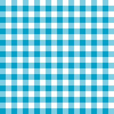 Kesintisiz mavi masa örtüsü modeli.