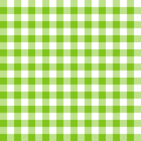 Seamless green tablecloth pattern. — Stock Vector