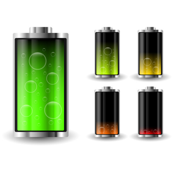 Статус заряда батареи. Перезаряжающий аккумулятор
.