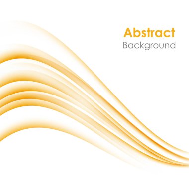 Turuncu çizgileri olan soyut bir arkaplan. Posterler, siteler, afişler, kartvizitler ve maketler için modern stil dokusu. Vektör illüstrasyonu.